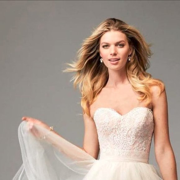 Watters Wtoo Almira Skirt Bridal Dress Seperates 12 Blush BH… - Picture 4 of 13